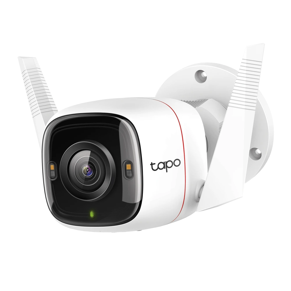[TAPO C320WS] CÁMARA PARA EXTERIORES TP-LINK, SERIE TAPO, 3MP, WIFI, AUDIO BIDIRECCIONAL, DETECCIÓN DE MOVIMIENTO, ALARMA CON LUZ Y SONIDO