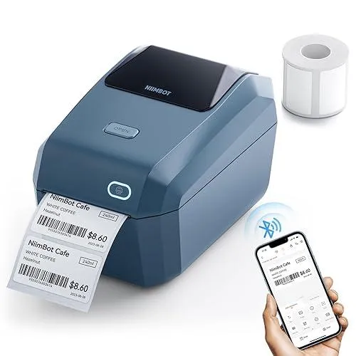 [K3-W] IMPRESORA TERMICA DE ETIQUETAS. NIMBOT, USB, BLUETOOTH, COLOR AZUL