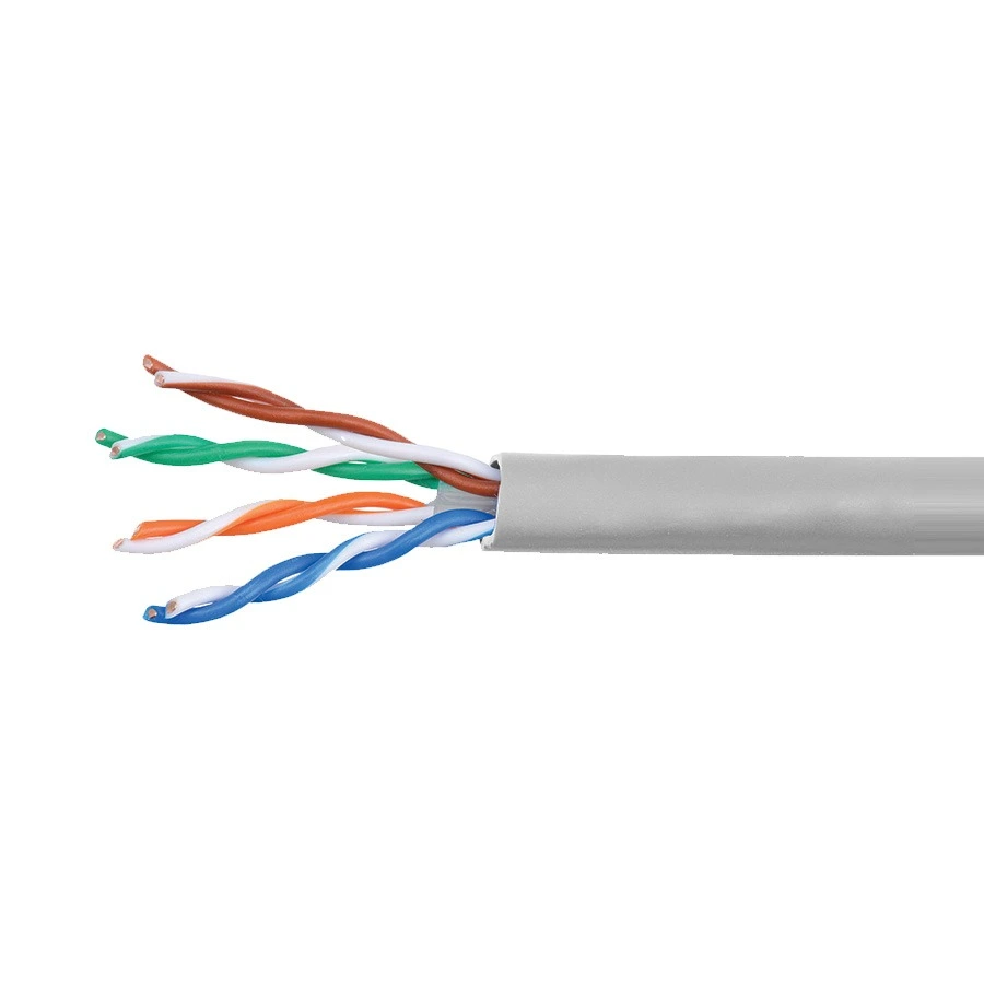 [XTC-226] CABLE DE RED XTECH, USHIELDED TWISTED PAIR (UTP), POR METRO, COLOR GRIS, CAT6, 24 AWG