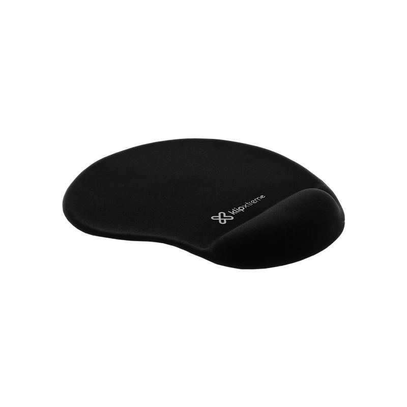 [KMP-100B] MOUSE PAD KLIP XTREME, GEL MOUSE PAD, ALFOMBRILLA DE RATÓN CON APOYA MUÑECAS, COLOR NEGRO