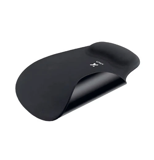[XTA-526] MOUSE PAD XTECH, ALFOMBRILLA DE RATÓN CON APOYA MUÑECAS, COLOR NEGRO