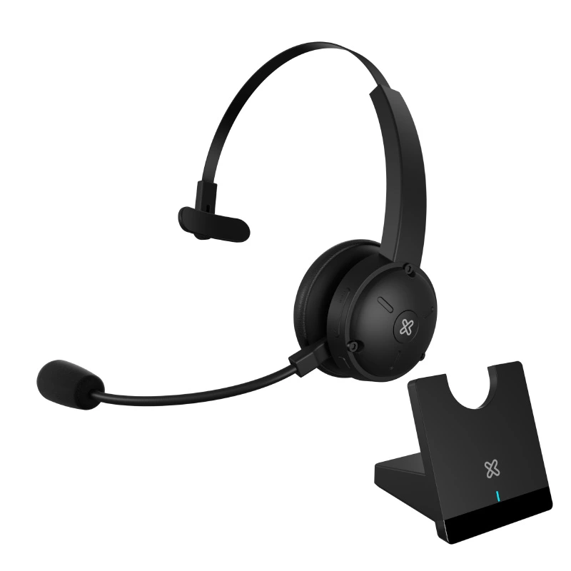 [KCH-905] AURICULAR HEADSET KLIP XTREME, CRYSTALCOM PRO, WIRELESS, CON BASE DE CARGA MAGNÉTICA, BLUETOOTH V5.0,