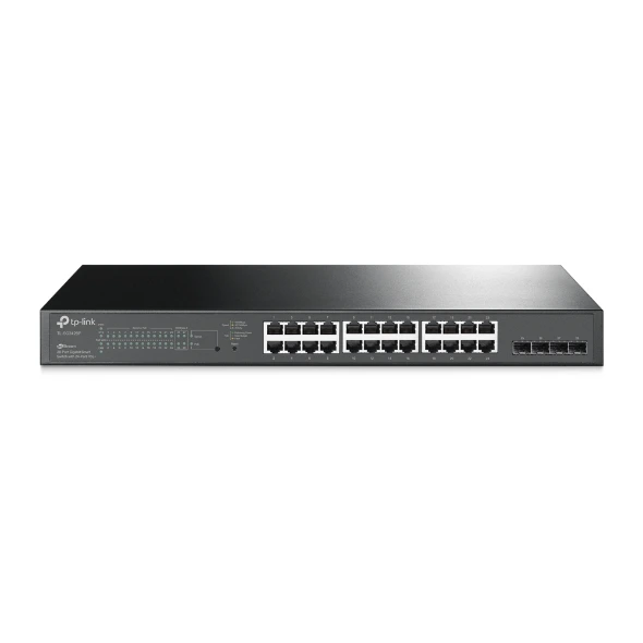 [TL-SG2428P] CONMUTADOR/SWITCH TP-LINK OMADA, DE 24 PUERTOS, 24 PUERTOS POE+, 4 RANURAS SFP, ADMINISTRABLE